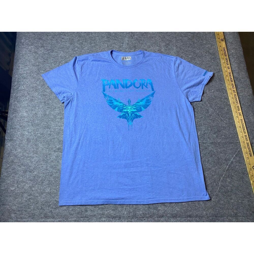 Pandora The World of Avatar Shirt Mens 2XL Blue Disney Parks Graphic Tee